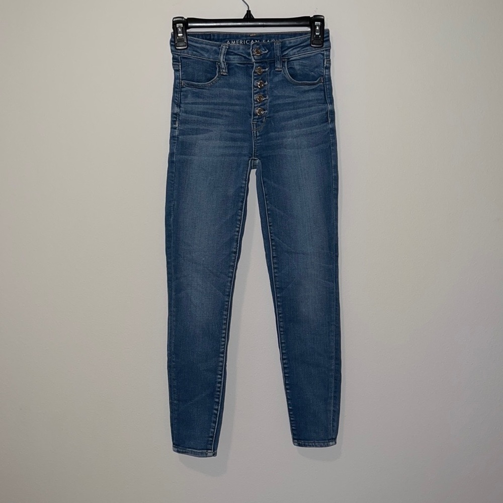 American Eagle high rise jeans